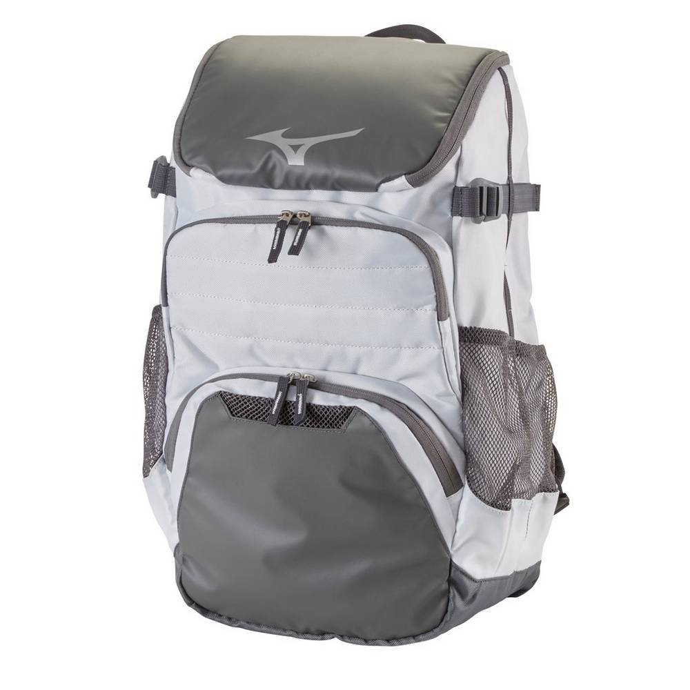 Mochila Mizuno Baseball Organizer OG5 - Homem - Cinzentas/Branco - DQWZY2371